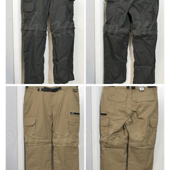 Bc Clothing Other - 4 Pairs Size L x 30 BC Clothing Men's Convertible Stretch Cargo Hiking Pants